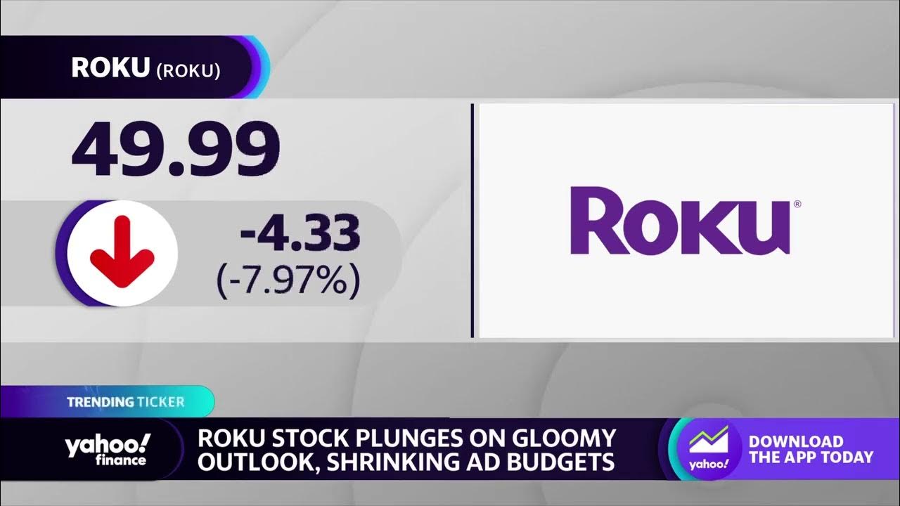 Read more about the article Roku stock hits 52-week low amid shrinking ad budgets – Yahoo Finance