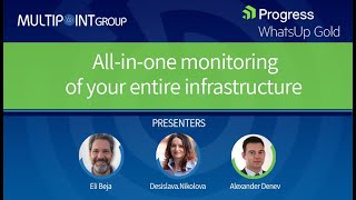 Webinar: Progress WhatsUp Gold: All-in-one monitoring of your entire infrastructure. screenshot 3