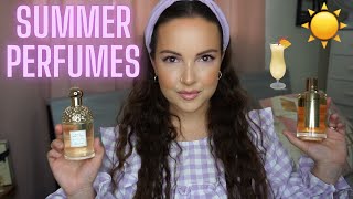 BEST SUMMER PERFUMES 2021....SUMMER SCENTS I AM LOVING!