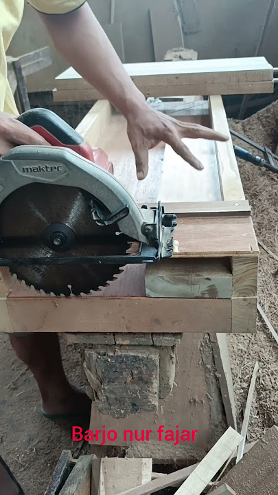 Alat potong kayu praktis #tools #woodworkingtricks