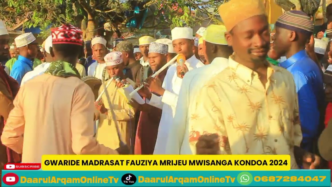 GWARIDE SAFI MADRASAT FAUZIYA MRIJEU MWISANGA KONDOA KWA MARHOUM SHEIKH MAULID HASSAN 2024