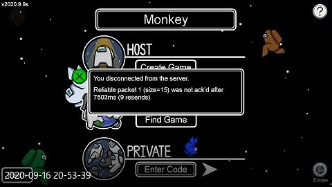 How to EASILY Fix the "Reliable Packet 1 (size=x)" Error in Among Us