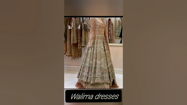 walima dress design 2022 #shorts #walimadresses