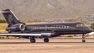 (4K) Private Jet and Fighter Jet Action at Scottsdale! Plane Spotting KSDL by Lepp Aviation 180,271 views 1 year ago 20 minutes