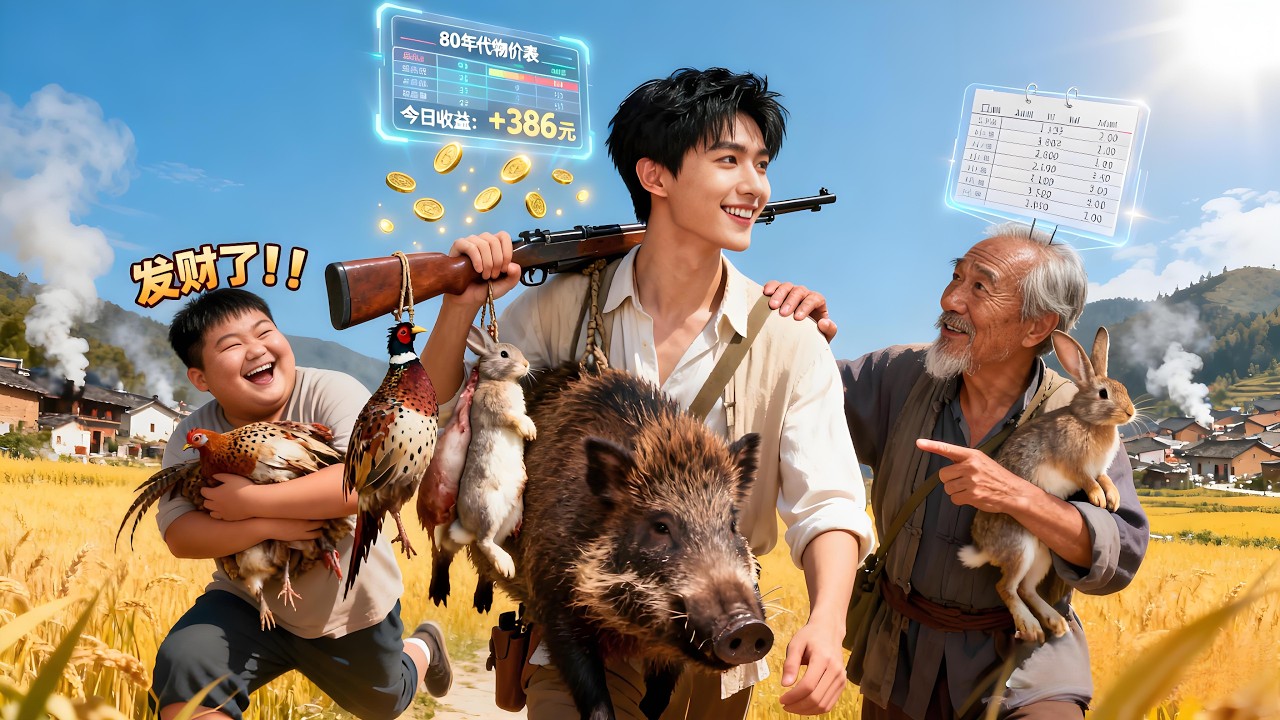 【重生猎户神】1981年被開除，他靠金手指打獵逆天改命，帶全村致富！