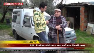 João Freitas visitou o avô em Alvaiázere
