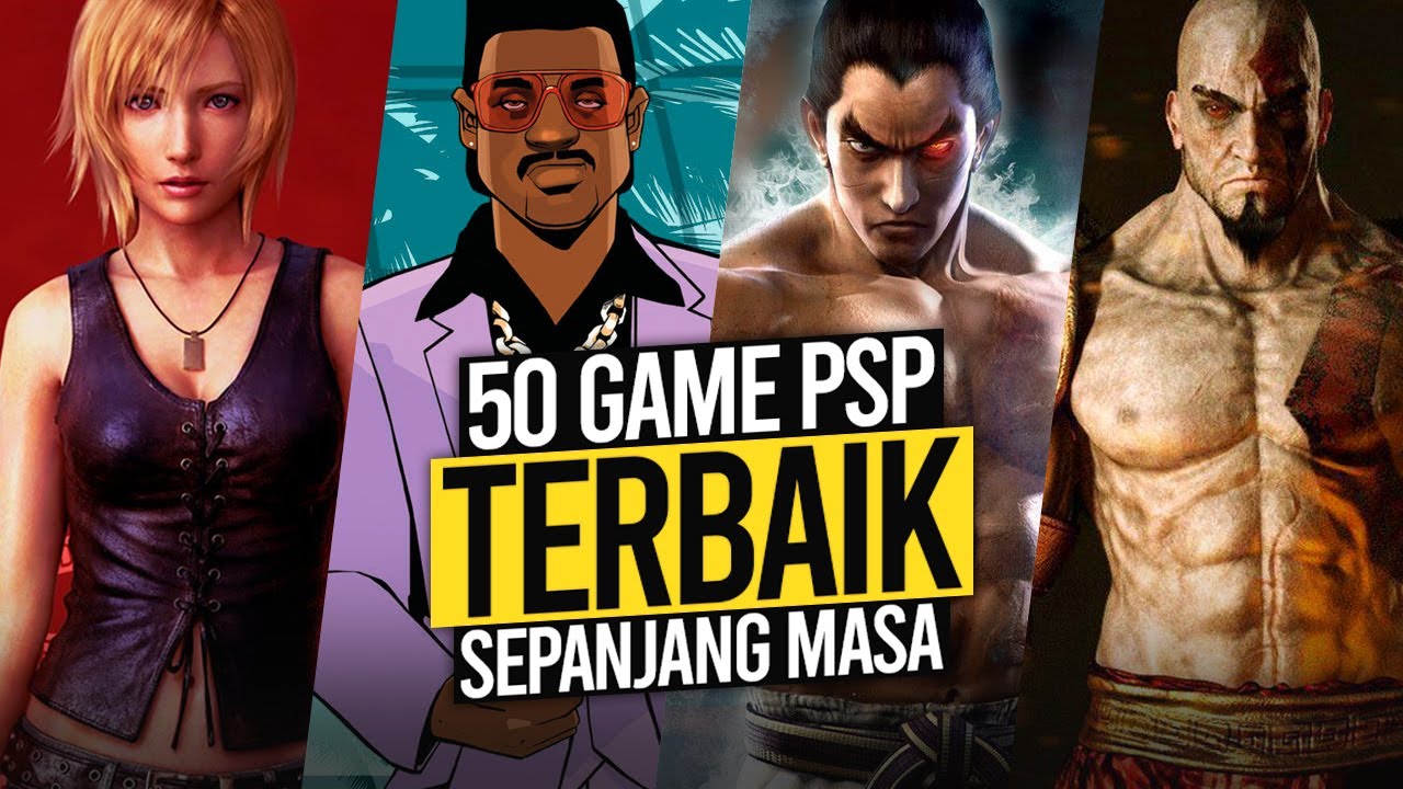 50 GAME PSP Terbaik Yang Wajib Kalian Mainkan