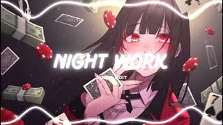 Night Work - Sione | AUDIO EDIT | Resimi