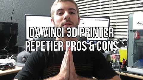 Updates On DaVinci 3d Printer Running Repetier Host 3 Months Later | The Good & Bad