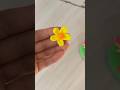 Bright clay flower handmade #clay #art #diy #flowers #shortvideo