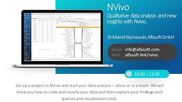 Unlock insights with NVivo in qualitative and mixed methods data