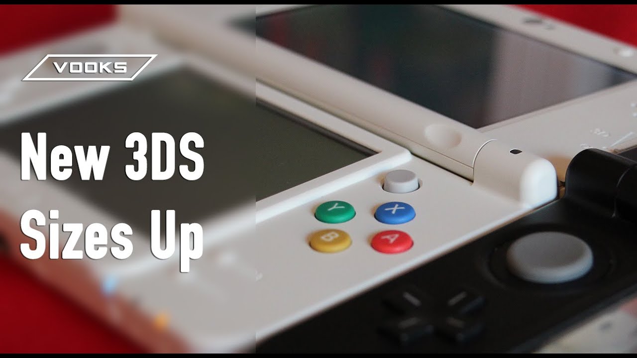 New Nintendo 3DS XL vs Old Size Comparision YouTube