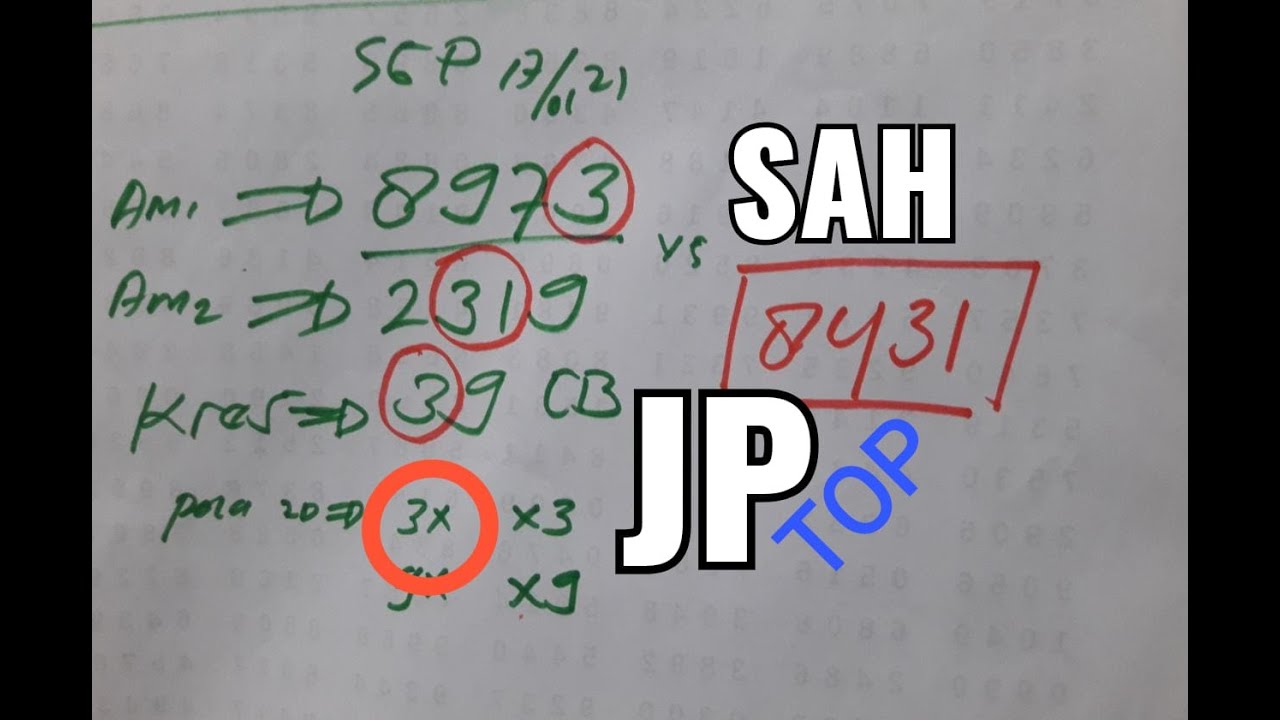 Rumus Jitu Sgp Senin 18 Januari 2021 Jp Youtube