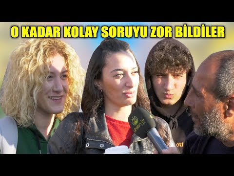 O KADAR KOLAY SORUYU ZOR BİLDİLER - Kur'an-ı Kerimin İlk ve Son Suresi Hangisidir? AHSEN TV RÖPORTAJ