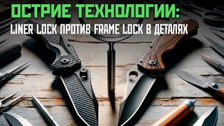 Два ножа - два мнения. Битва замков: Liner lock Vs Frame lock - Какой выбрать?