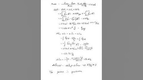 The supercooled water assignment of CHEM 126A