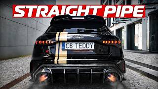 Audi RS3 8Y Facelift STRAIGHT PIPE - ten dźwięk uzależnia...