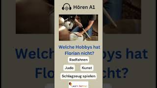 Hörübung A1 - Übung 2 | Listening practice A1 | #learngerman | #shorts