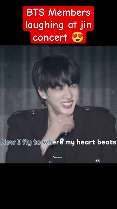 BTS Members and Jin laughing at Jin concert 😅😍 |JIN LIVE IN GOYANG DAY 1 #RUNSEOKJIN_epTOUR_GOYANG