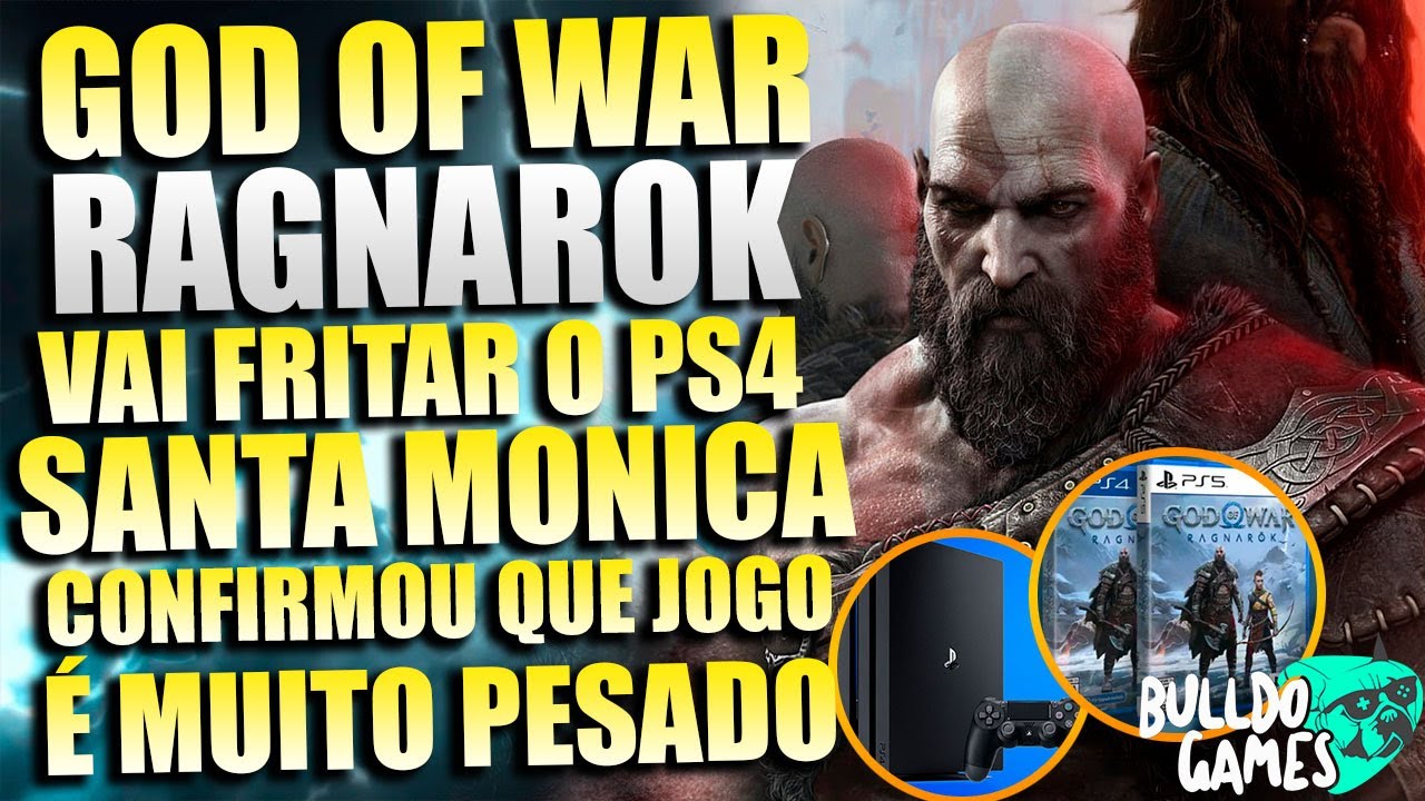 God of War: Ragnarok é confirmado para o PlayStation 4