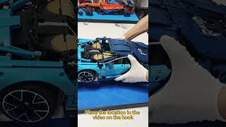 ICUANUTY display wallboard for  LEGO Technic Bugatti Chiron42083 installation #icuanuty #lego
