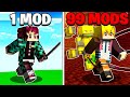 Minecraft, mas se Eu Morrer Eu Adiciono um Mod de Anime!