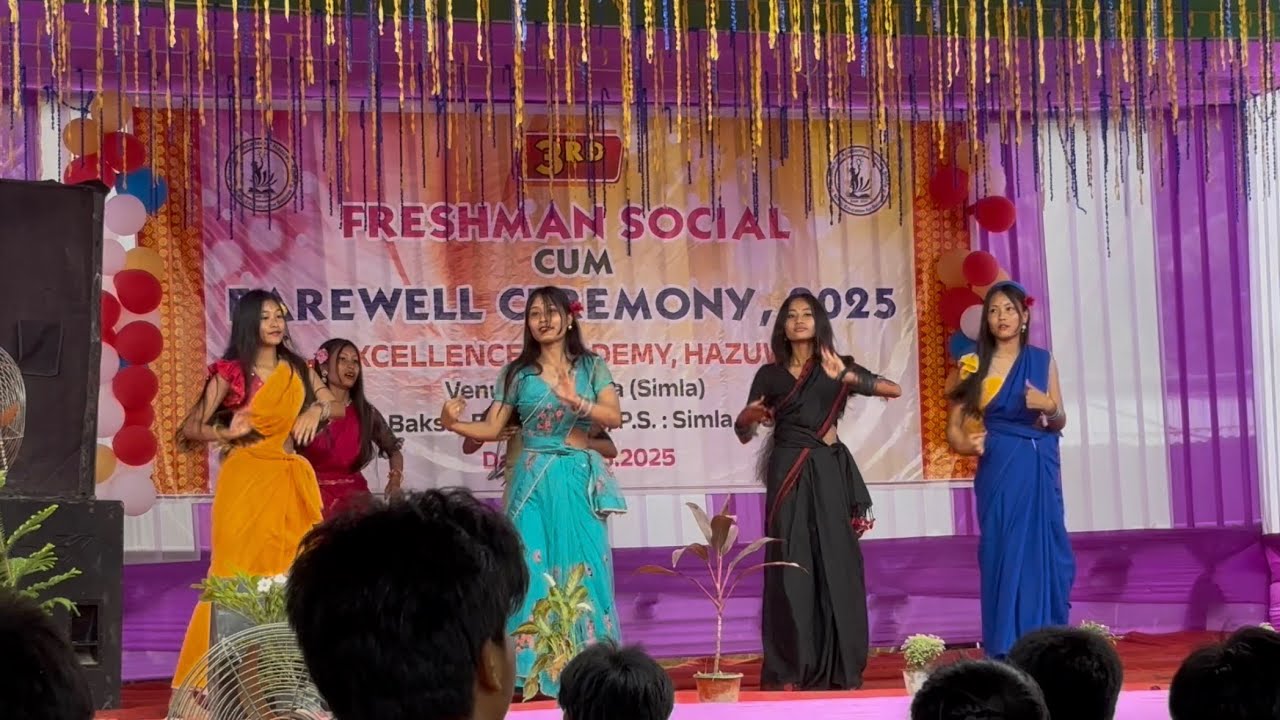 Farewell ceremony 2025//Excellence hazuwa(simla)