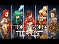 ROYAL CROWN TOP 5 SOLO TIER LIST! TIPS & TRICK INSIDE