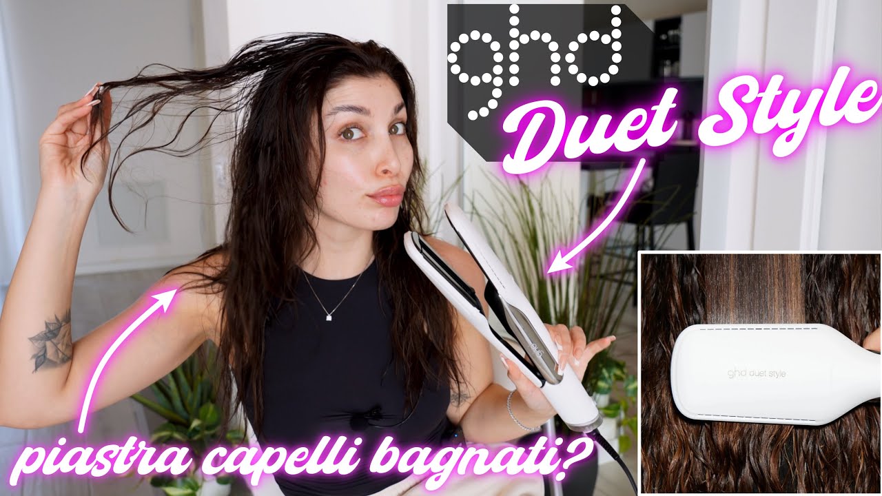 PIASTRA ASCIUGACAPELLI? 😱MA FUNZIONA? 🤔 GHD DUET STYLE | MelissaTani