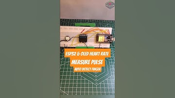ESP32 Pulse Sensor with OLED Display | Real-Time Heart Rate Monitor Project #ESP32 #PulseSensor#Hear