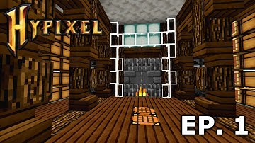 Rebuilding my Hypixel Skyblock Island - Storage Room (Ep  1)