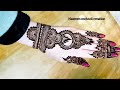 Latest Trending Unique and Floral Mehndi Design for 2025 | Step by Step Tutorial | mehndi design