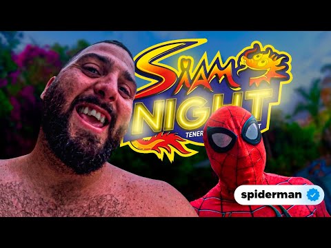 I SNEAKED SPIDER-MAN INTO THE SIAM NIGHT GRAND OPENING!