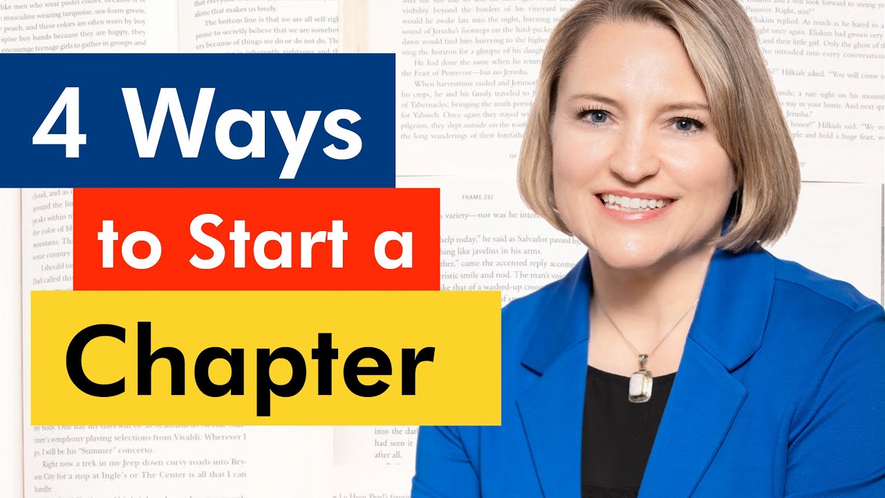 4 Ways to Start a Non-Fiction Book Chapter - YouTube