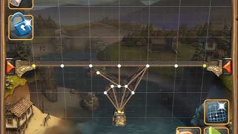 Bridge Constructor Medieval FULL WALKTHROUGH with all Golden Crowns Collected LEVEL I - 3