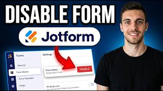 How To Disable Jotform Form (Quick Guide)