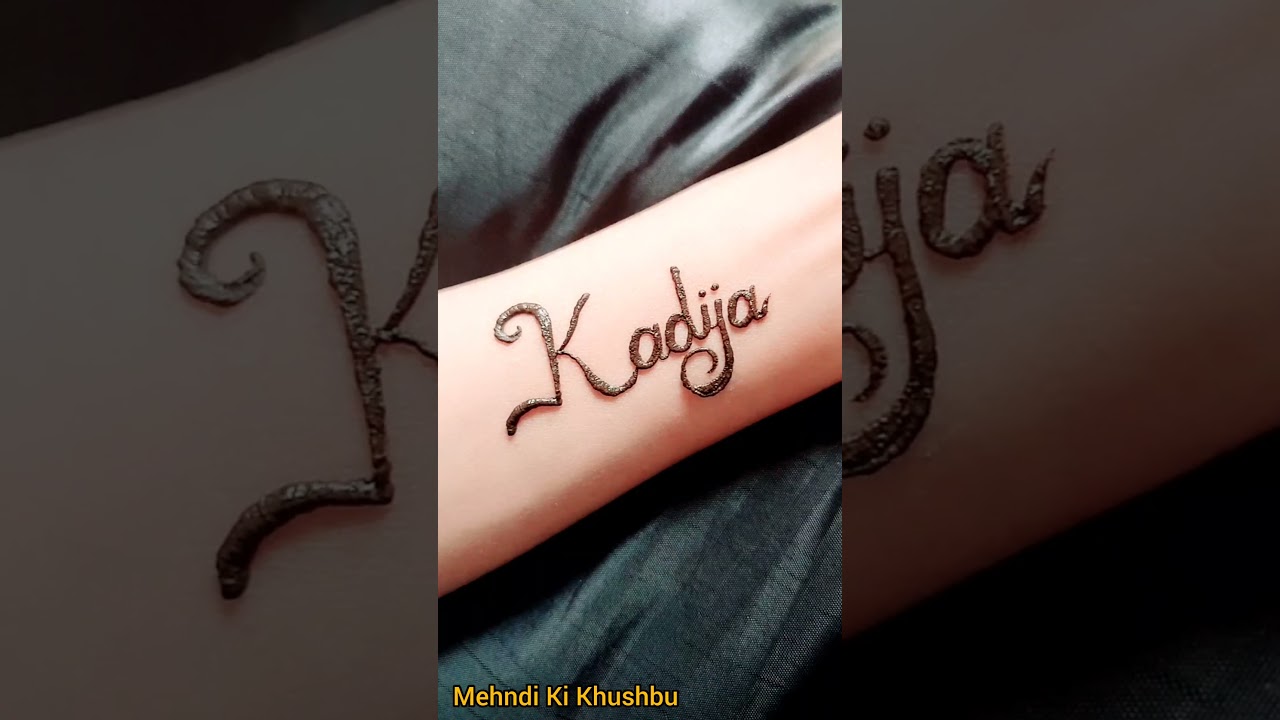 Share 79 khushi name tattoo in hand latest  thtantai2