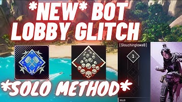 Apex Legends! BEST Bot LOBBY GLITCH OUT… (Season 13) WORKING