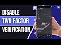How to Disable Two Factor Authentication on Discord | Turn Off Discord 2FA