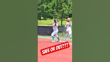 🥎 Heeft ze de worp gewonnen? JIJ beslist! #shorts