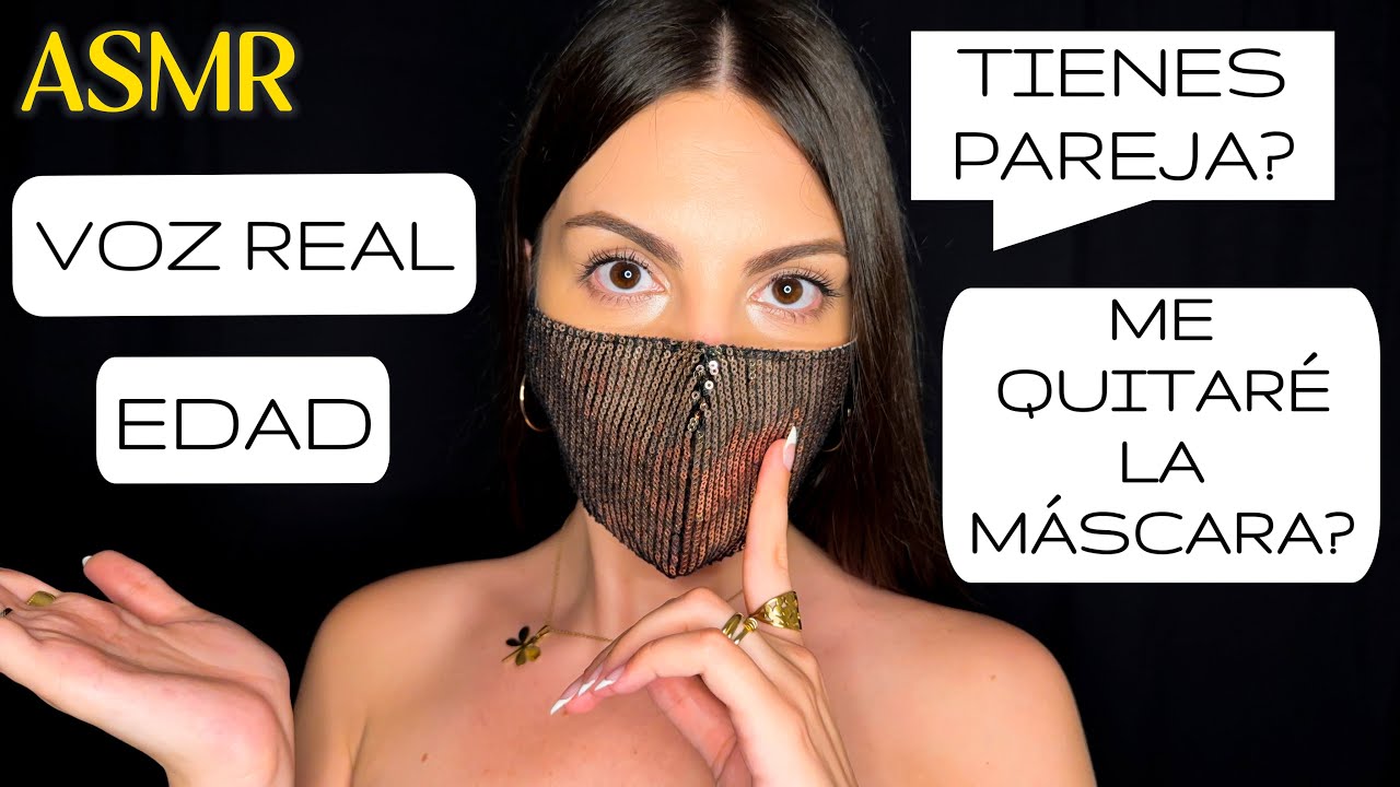 ASMR 25 COSAS SOBRE MI | Susurros cerca del micro para DORMIR 💤