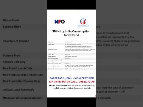 SBI Nifty India