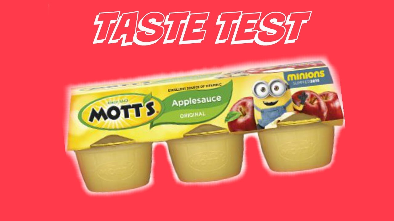 Minions Apple Sauce Taste Test YouTube