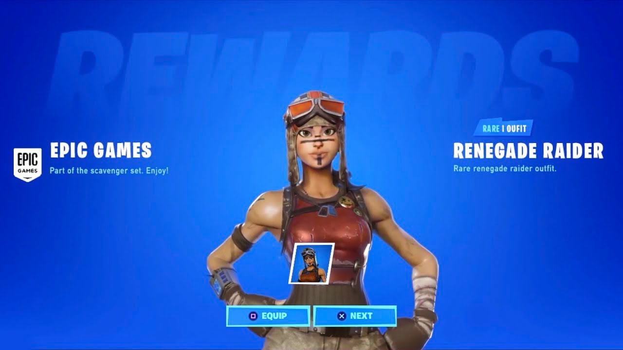 Free renegade raider account discord