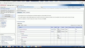 14. Weblogic Server Administration -  How to deploy EAR and WAR files