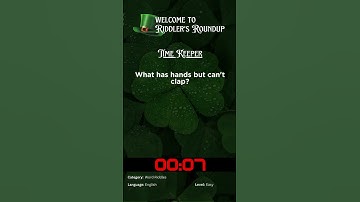 What has hands but can