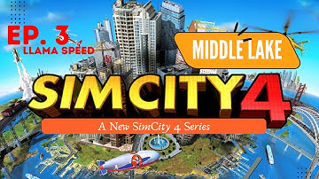 SimCity 4 - Middle Lake. ASMR city building - Ep. 3