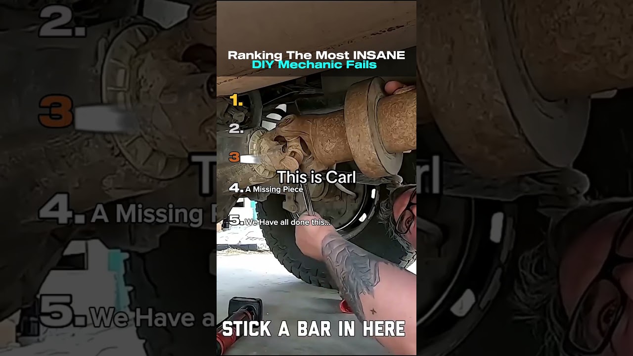 DIY Mechanic Failures, most terrifying RANKED! Pt 2