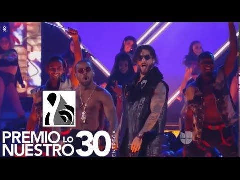 Maluma - Corazón Feat. Nego do Borel (Live at Premio Lo Nuestro 2018)