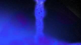 First try creating a Nebula Skybox using Lightwave 2015 and Unity